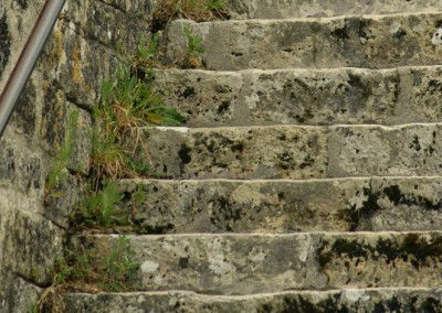 Escalier à la citadelle de Blaye