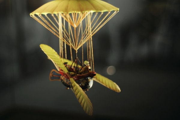 Maquette de ballon gonflable au musée de l'air et de l'espace