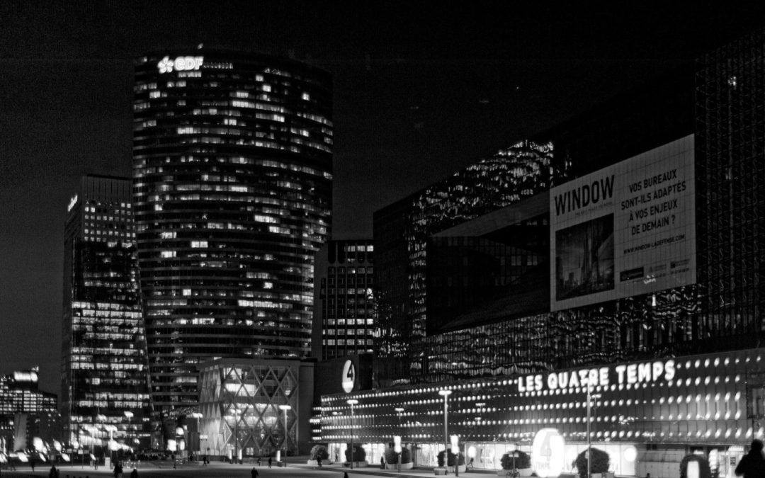 La Défense, la nuit !