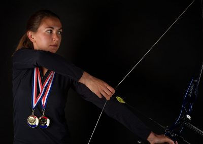 Isabelle Vayssié - Championne 2017 de tir en campagne